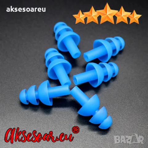 1 чифт меки силиконови тапи за уши Силикон за плуване Водоустойчиви прахоустойчиви предпазни Спортни, снимка 10 - Други - 48537365