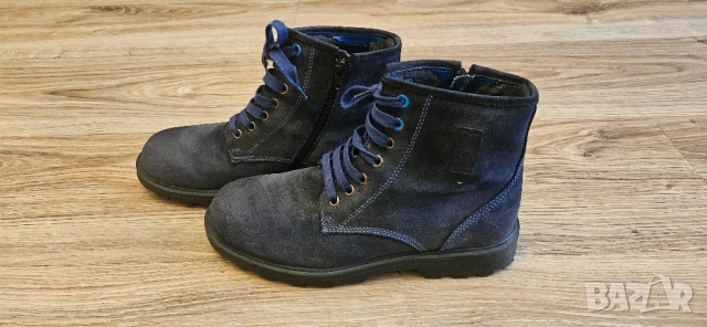 Тъмно сини боти, номер 38, снимка 6 - Дамски боти - 51786554