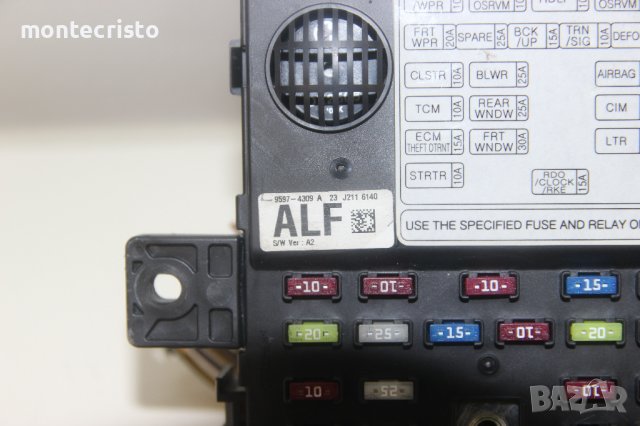 Бушонно табло Chevrolet Spark (2010-2015г.) 9597-4309 / 95974309, снимка 2 - Части - 41884515