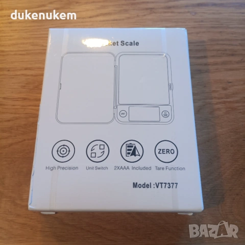 Дигитална джобна везна Vitafit 500 g – точност 0.01 g, LCD дисплей, снимка 11 - Друга електроника - 53162735