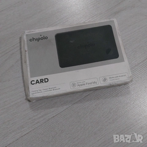 Chipolo CARD – Най-тънкият Bluetooth тракер за портфейл | Нов & Оригинален