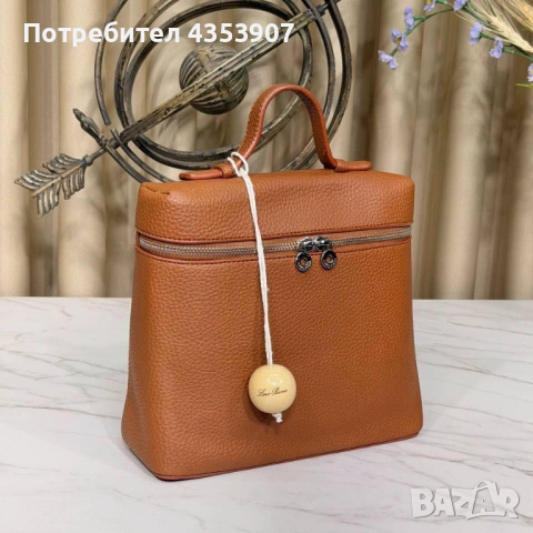  Loro Piana дамска раница, снимка 3 - Раници - 53231527