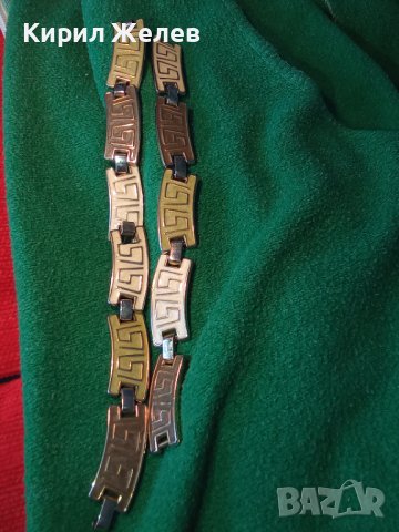 ЗЛАТИСТО ФЕШЪН - АРТ КОЛИЕ ОГЪРЛИЦА с ЕМАЙЛ - ЛАК ОРНАМЕНТИРАНА 22825, снимка 9 - Колиета, медальони, синджири - 33423167