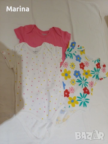Малък лот летни дрехи момиче 6-12 месеца, снимка 4 - Комплекти за бебе - 53076686