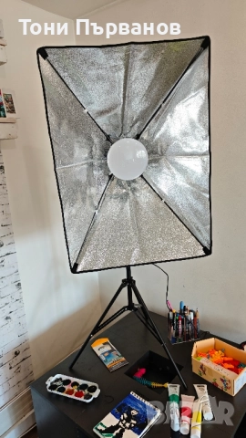 софт бокс комплект , снимка 4 - Светкавици, студийно осветление - 51437864