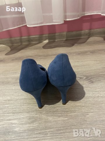 Токчета обувки на висок ток сини graceland, снимка 3 - Дамски обувки на ток - 34766995