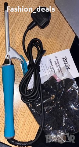 Нова Малка 16мм. керамична маша за къдрене на коса/Жени Поддръжка Пътуване, снимка 7 - Маши за коса - 41356916