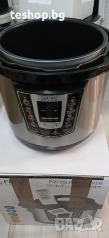Мултикукър/тенджера под налягане First Austria FA-5130, 1000W, 6 л, снимка 9 - Кухненски роботи - 53859870
