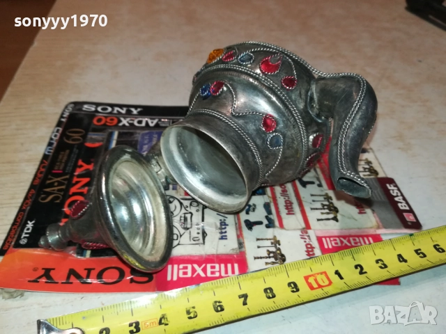 КРАСИВ ЧАЙНИК ОТ ФРАНЦИЯ 0710252025, снимка 8 - Антикварни и старинни предмети - 51979513