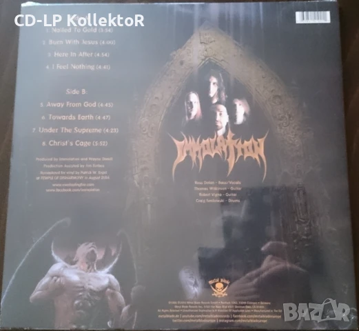 Нов Vinyl (Immolation - Here in After), снимка 2 - Грамофонни плочи - 51017392