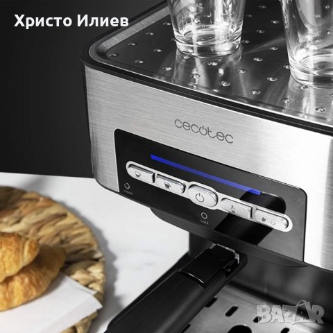 Кафемашина Cecotec Power Espresso 20 Matic кафе машина с ръкохватка , снимка 6 - Кафемашини - 41670614