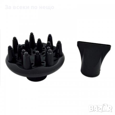 Сешоар Hausberg HB27 , 2200W, 2 степени, 3 нива на температура, Дифузер за обем, Черен, снимка 3 - Сешоари - 39312210