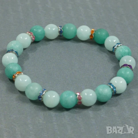 ⚜️ Гривни с камъни, кристали, талисмани, снимка 4 - Гривни - 50889257