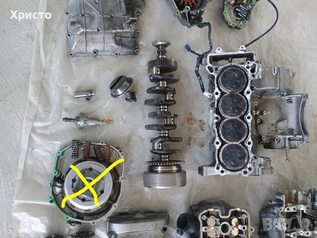 Хонда Хорнет на части , снимка 6 - Мотоциклети и мототехника - 49810772