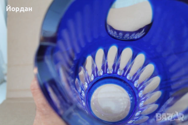 Немска кристална ваза , снимка 10 - Вази - 51392868