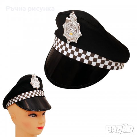 Парти шапки -полицейска ,капитанска и медицинска ,за възрастни и детски ,10лв/бр, снимка 1 - Декорация за дома - 39704603