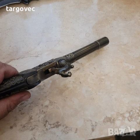 идеален подарък реплика на капсулен пищов пиратски пищов, снимка 2 - Антикварни и старинни предмети - 50559683