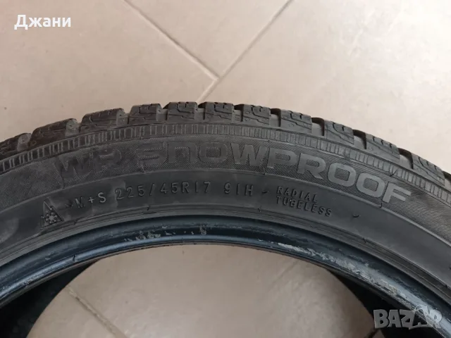 Nokian 225/45/17, снимка 6 - Гуми и джанти - 56170946