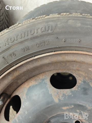 Гуми с железни джанти 4х108 215/60/16 за CItroen, Peugeot и др., снимка 2 - Гуми и джанти - 52410464