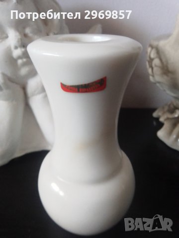 Мраморна ретро ваза, снимка 4 - Вази - 41403695