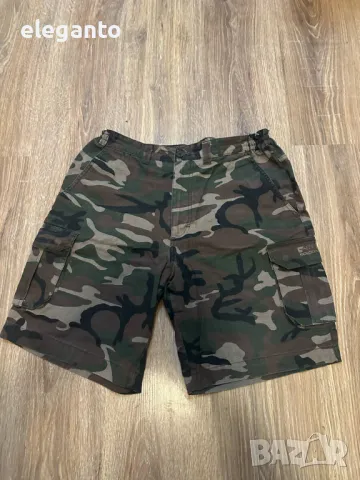 мъжки ловен Solognac Cargo камуфлажен DWR панталон , L размер, снимка 1