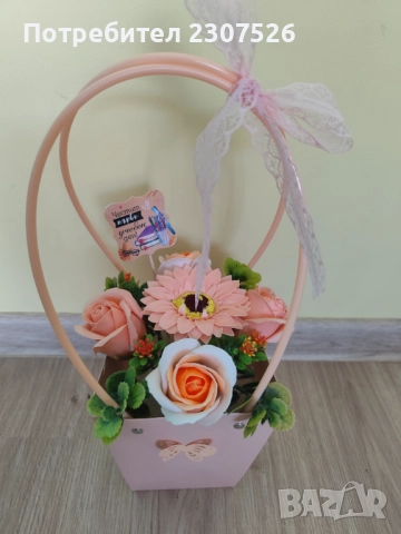 Кошнички с цветя 