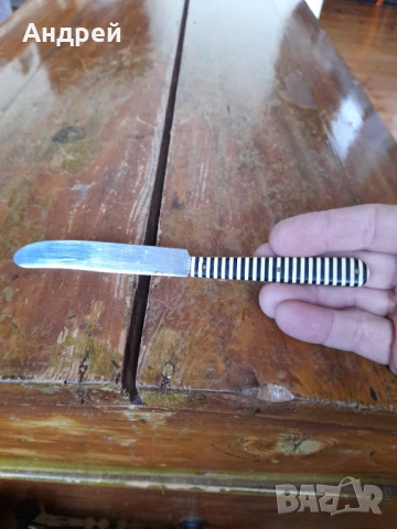 Стар приборен нож #6, снимка 5 - Колекции - 53297835