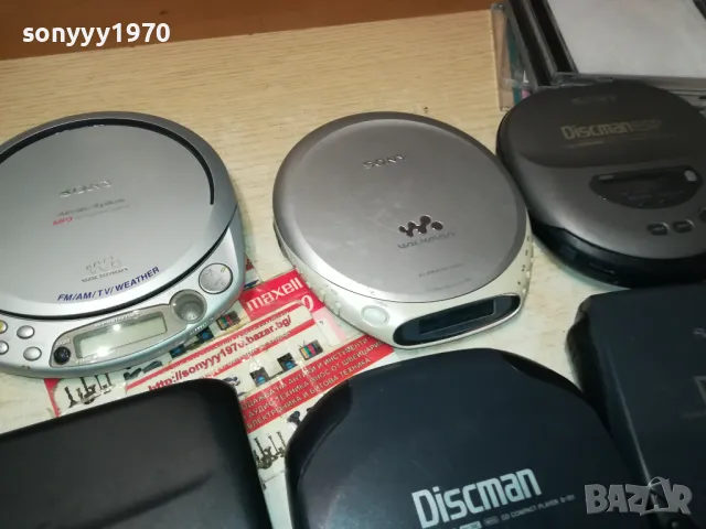 sony cd walkman//cd discman-145лв за 1бр-внос swiss 0205250714, снимка 5 - CD дискове - 50116244
