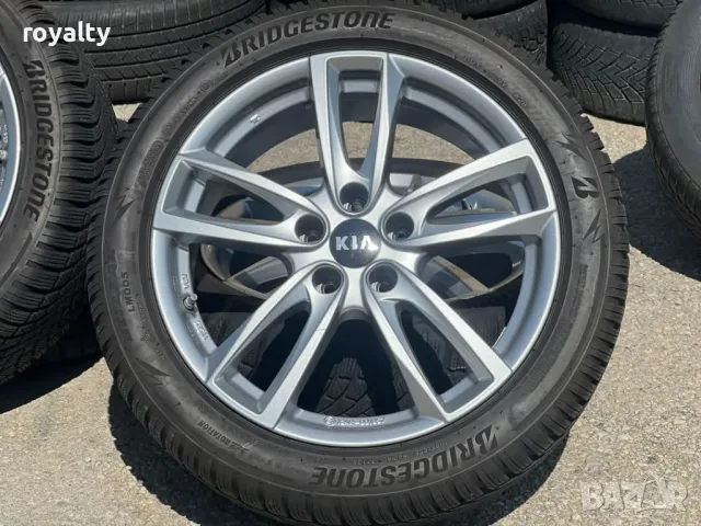 5х114.3 Джанти 18 Kia Hyundai 5x114.3 Кия Хюндай  ЕТ 45 J 7.5 Централен отвор 67.1 , снимка 3 - Аксесоари и консумативи - 50393840