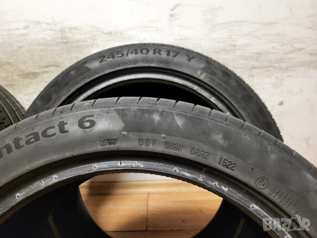 225/45/17 и 245/40/17 Continental / пакет летни гуми, снимка 9 - Гуми и джанти - 53742654