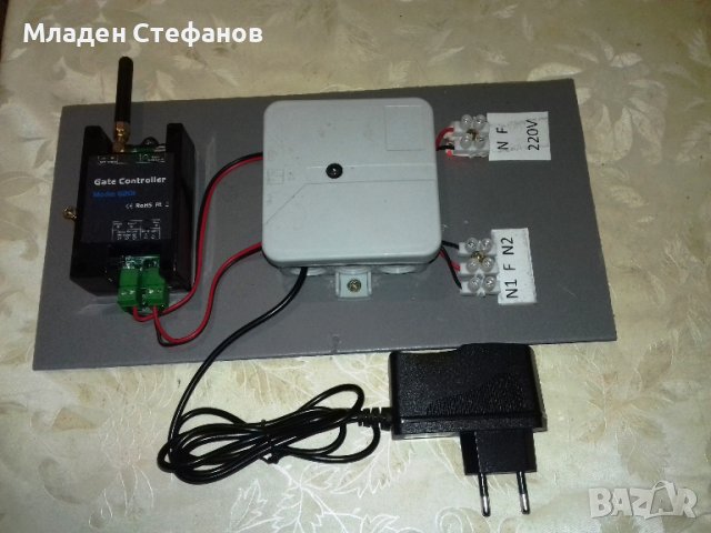 GSM модул за управление на гаражни и други врати с двигател, снимка 2 - Друга електроника - 41414610