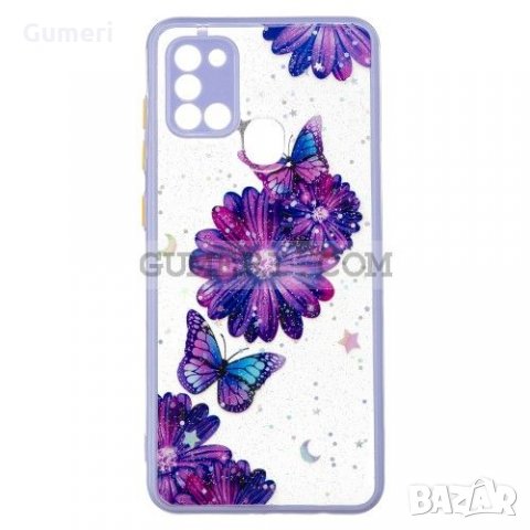 Samsung Galaxy A21s Хибриден Предпазен Гръб Със Защита За Камерата - Прозрачен С Картинки, снимка 10 - Калъфи, кейсове - 34447651
