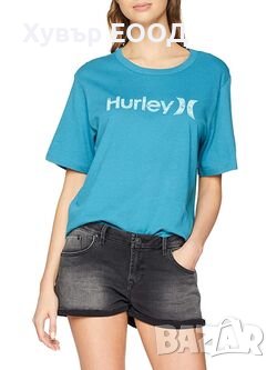 Дамска тениска HURLEY One&Only - 100% памук, размер М, снимка 1 - Тениски - 41285735