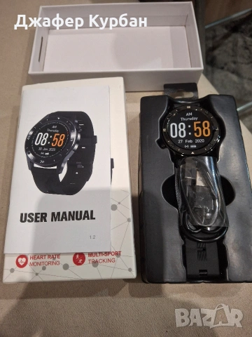 здравей те продавам два броя мъжки смарт часовници състояние нови , снимка 3 - Мъжки - 53628919