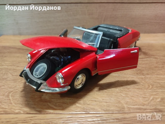 1:24 Ситроен DS19 кабриолет,Уели, снимка 5 - Колекции - 51155159