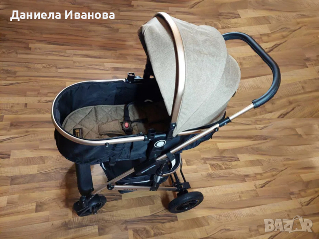 Комбинирана количка Кikkaboo Amaia 3 в 1, снимка 2 - Детски колички - 44570861