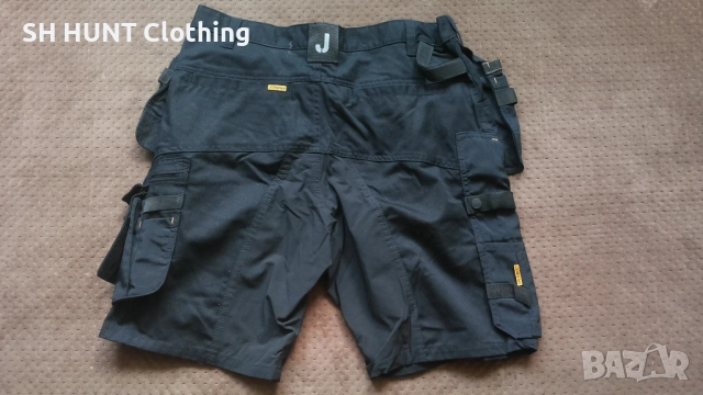 JOBMAN 2168 Craftsman Shorts Stretch размер 52 / L работни къси панталони W4-333, снимка 3 - Панталони - 51993814