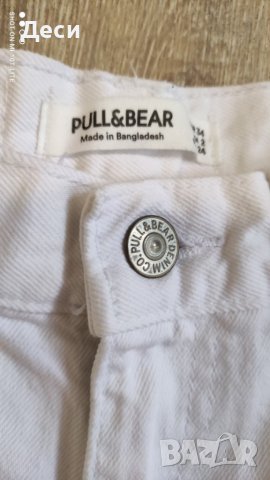 Pull&Bear дънкови панталонки с висока талия , снимка 7 - Къси панталони и бермуди - 41349367