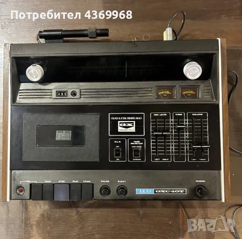 Akai GXC-40T cassette receiver , снимка 1