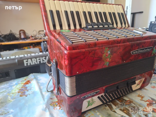 Акордеон Велтмайстер Стела 60баса , снимка 4 - Акордеони - 51080321
