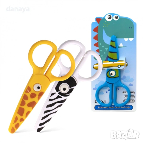 6307 Безопасна детска ножичка с очички, снимка 2 - Ученически пособия, канцеларски материали - 53220162