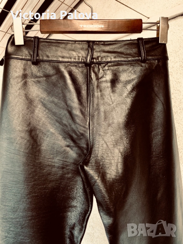 Модерен кожен панталон-естествена кожа, снимка 6 - Панталони - 36281883