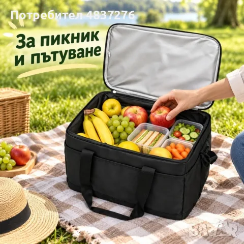 Черна термочанта