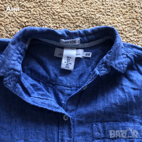 Дамска риза H&M linen blend, снимка 4 - Ризи - 36270664