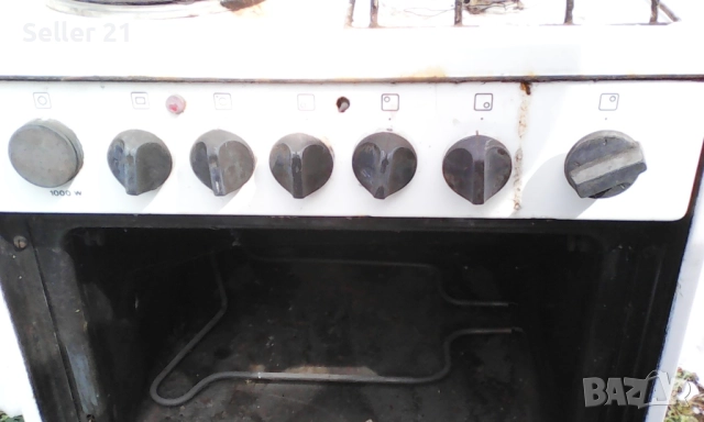 Българска готварска печка Терма 5 на части - от 80-те години, снимка 4 - Печки, фурни - 51985076