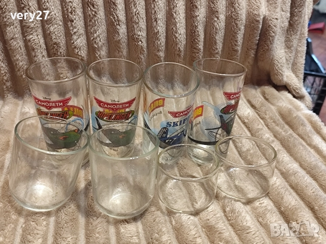 ретро стъклени чаши, снимка 9 - Други - 43514494