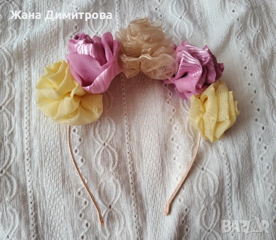 Ръчно изработени диадеми, снимка 7 - Аксесоари за коса - 50743437