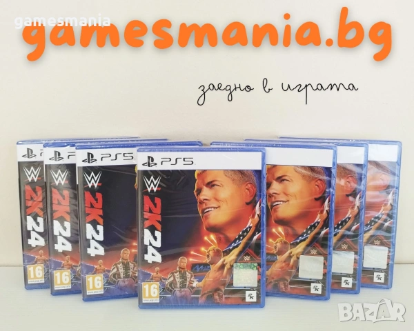 [ps5] СУПЕР цена! чисто НОВИ/ WWE 2K24/ Експресна доставка!