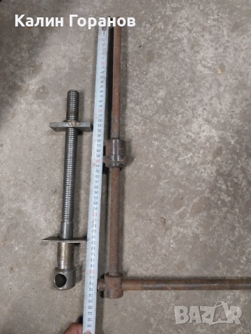 Винт и гайка за менгеме или друго, снимка 3 - Резервни части за машини - 51994231