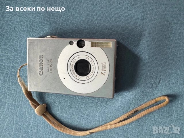 Цифров фотоапарат CANON IXUS 70 , Made in Japan, снимка 2 - Фотоапарати - 50534735
